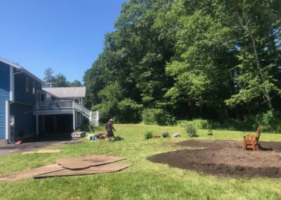 VIBRANT GARDEN IN TOPSFIELD, MA