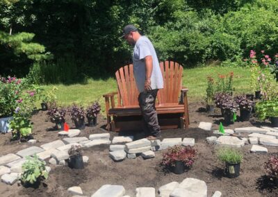 VIBRANT GARDEN IN TOPSFIELD, MA