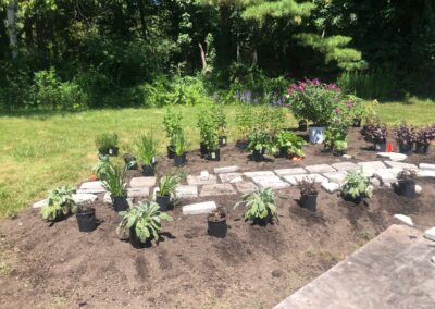 VIBRANT GARDEN IN TOPSFIELD, MA