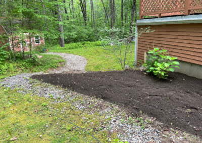 Shade Garden Design in Merrimack, NH.