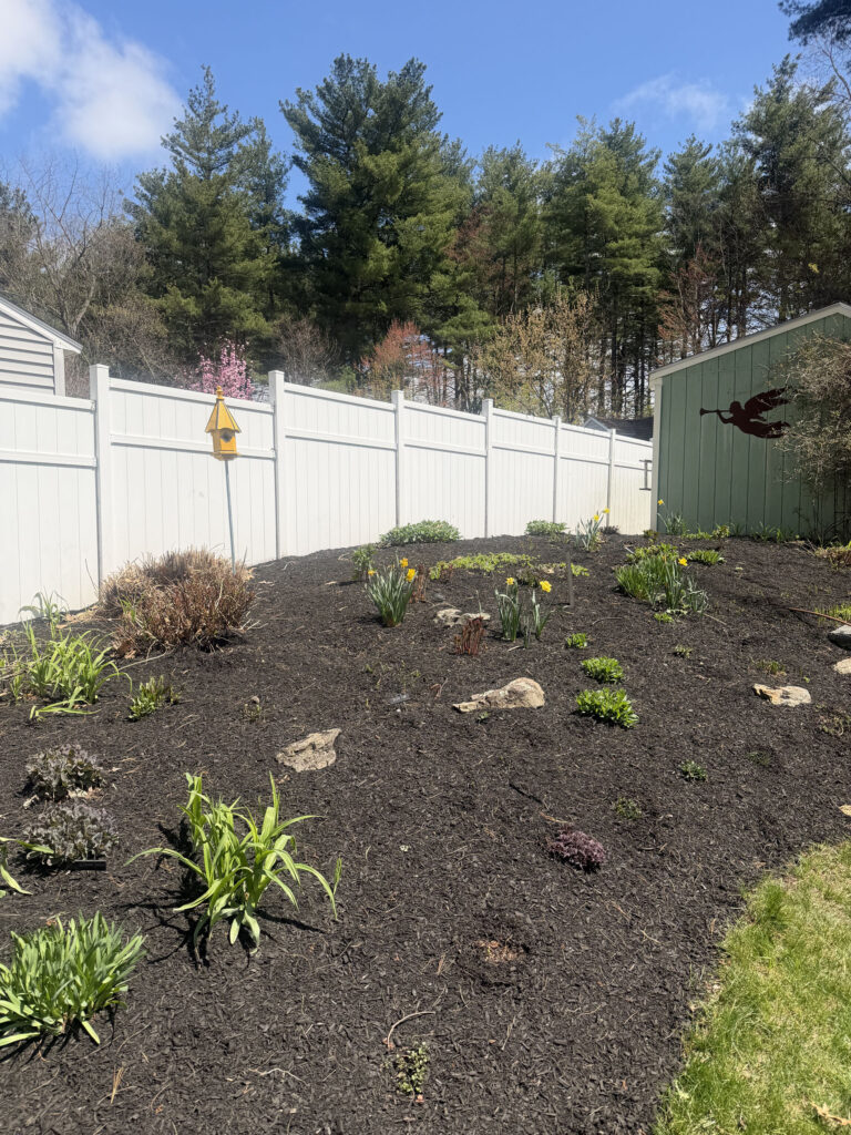 Garden Renovation and Seasonal Enhancements in Hudson, NH.