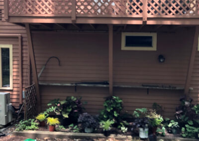 Shade Garden Design in Merrimack, NH.