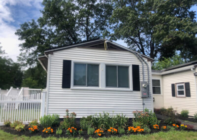 This Chelmsford Garden was installed in early May, 2025. The marigolds are happy!!