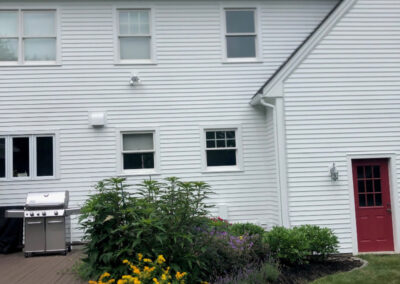 Garden Installation in Amherst, NH Progress Report We returned to visit this one-year-old Purple Amherst, NH Garden and the results are good!
