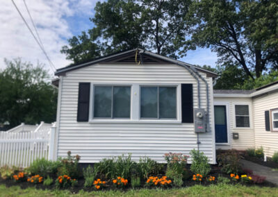 This Chelmsford Garden was installed in early May, 2025. The marigolds are happy!!