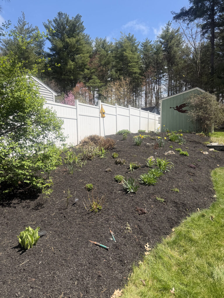 Garden Renovation and Seasonal Enhancements in Hudson, NH.