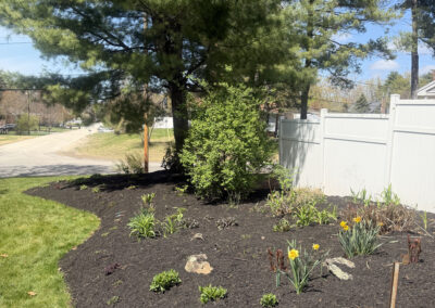 Garden Renovation and Seasonal Enhancements in Hudson, NH.