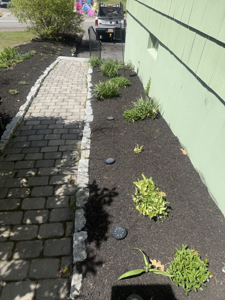Garden Renovation and Seasonal Enhancements in Hudson, NH.