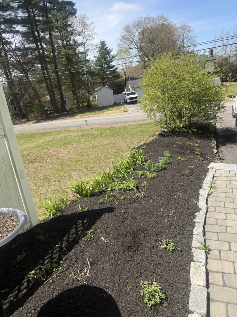 Garden Renovation and Seasonal Enhancements in Hudson, NH.