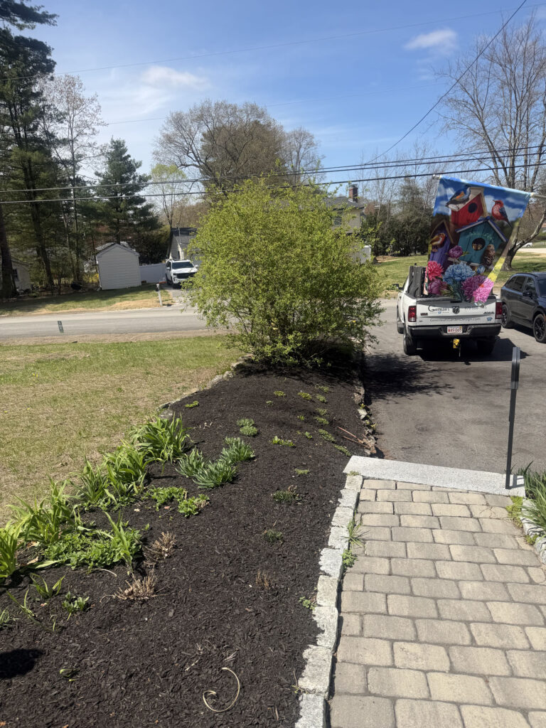 Garden Renovation and Seasonal Enhancements in Hudson, NH.