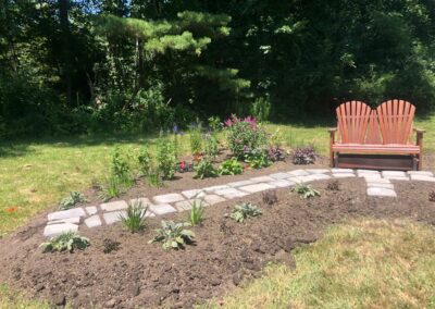 VIBRANT GARDEN IN TOPSFIELD, MA