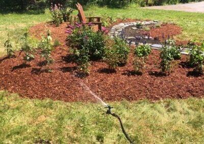 VIBRANT GARDEN IN TOPSFIELD, MA