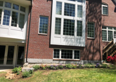 Garden and Soil Installation in Westford, MA.