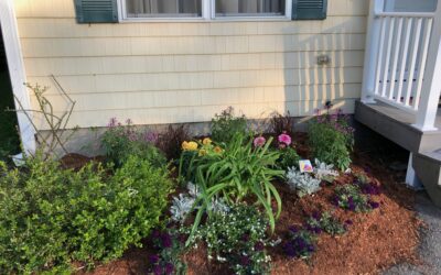 Garden Installation in Pepperell, MA.