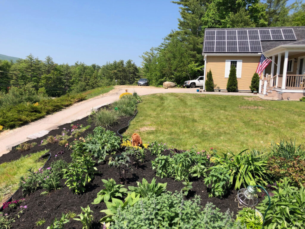 Garden Design and Installation in Conway, NH. 