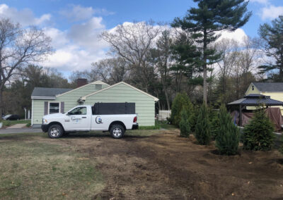 Tree planting in Hollis, NH