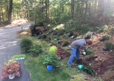 Garden Design and Garden Installation in Pelham, NH.