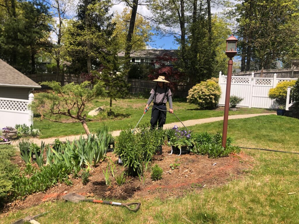 Garden Design and Installation in Littleton, MA.