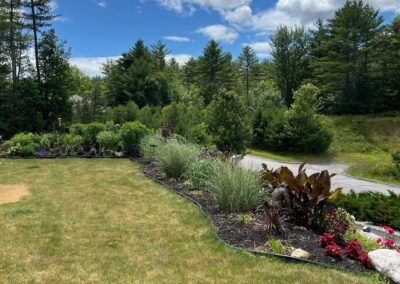 The upper gardens were started in 2019, and the Rock Garden in May of 2024. These 2,500 square foot gardens are the talk of the neighborhood!