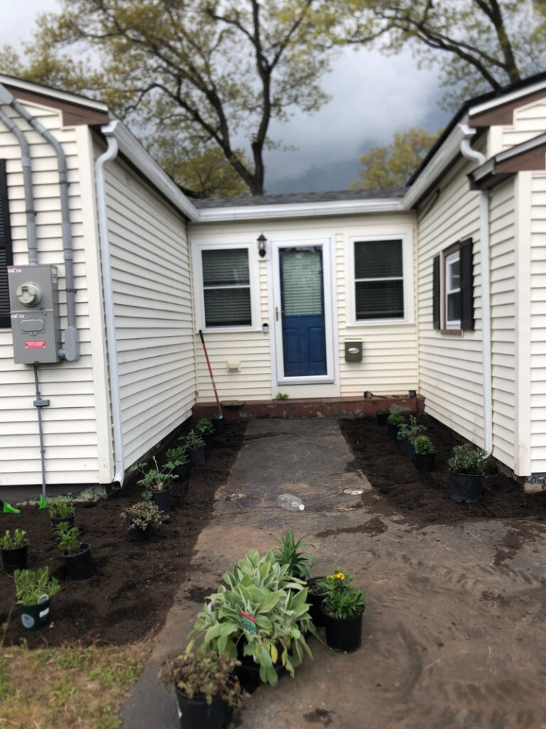 Garden Design and Garden Makeover in Chelmsford, MA.