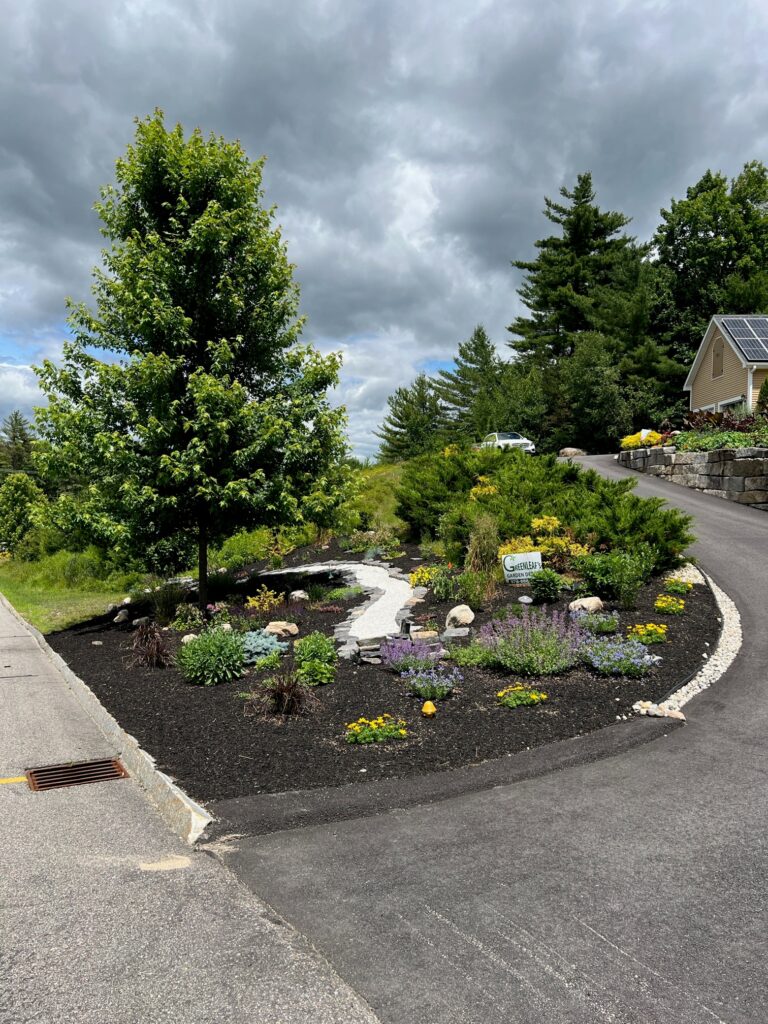 The upper gardens were started in 2019, and the Rock Garden in May of 2024. These 2,500 square foot gardens are the talk of the neighborhood!