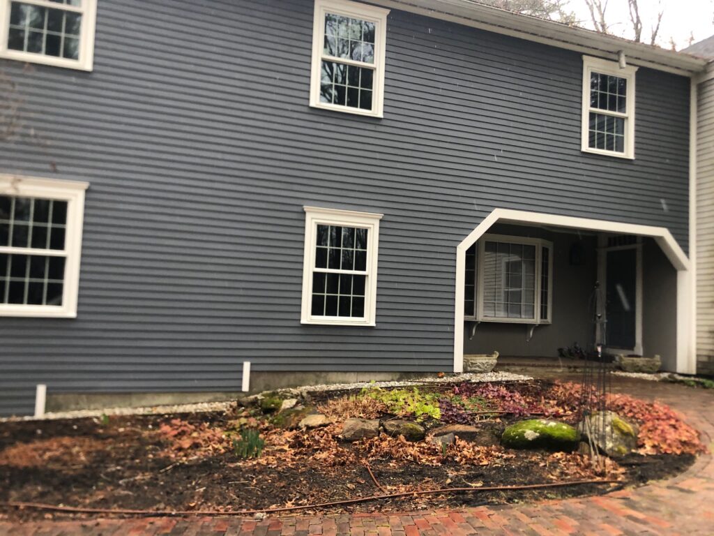 Spring Garden Maintenance in Bedford, NH.