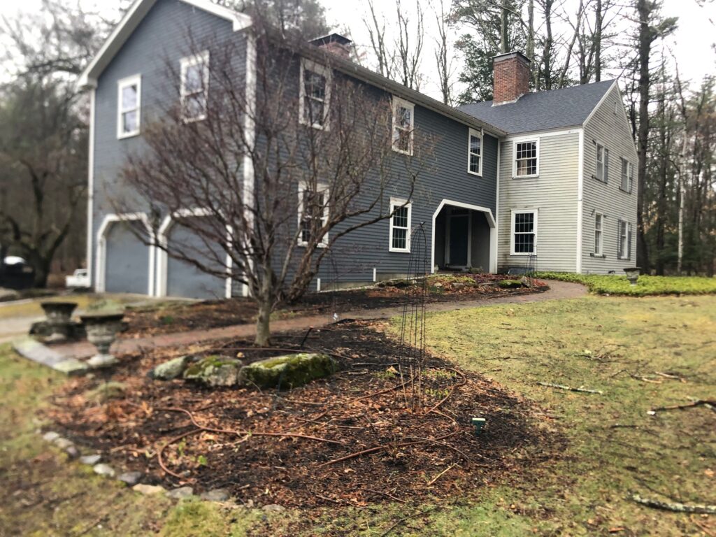 Spring Garden Maintenance in Bedford, NH.