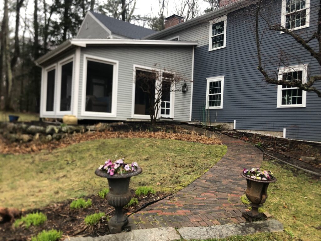Spring Garden Maintenance in Bedford, NH.