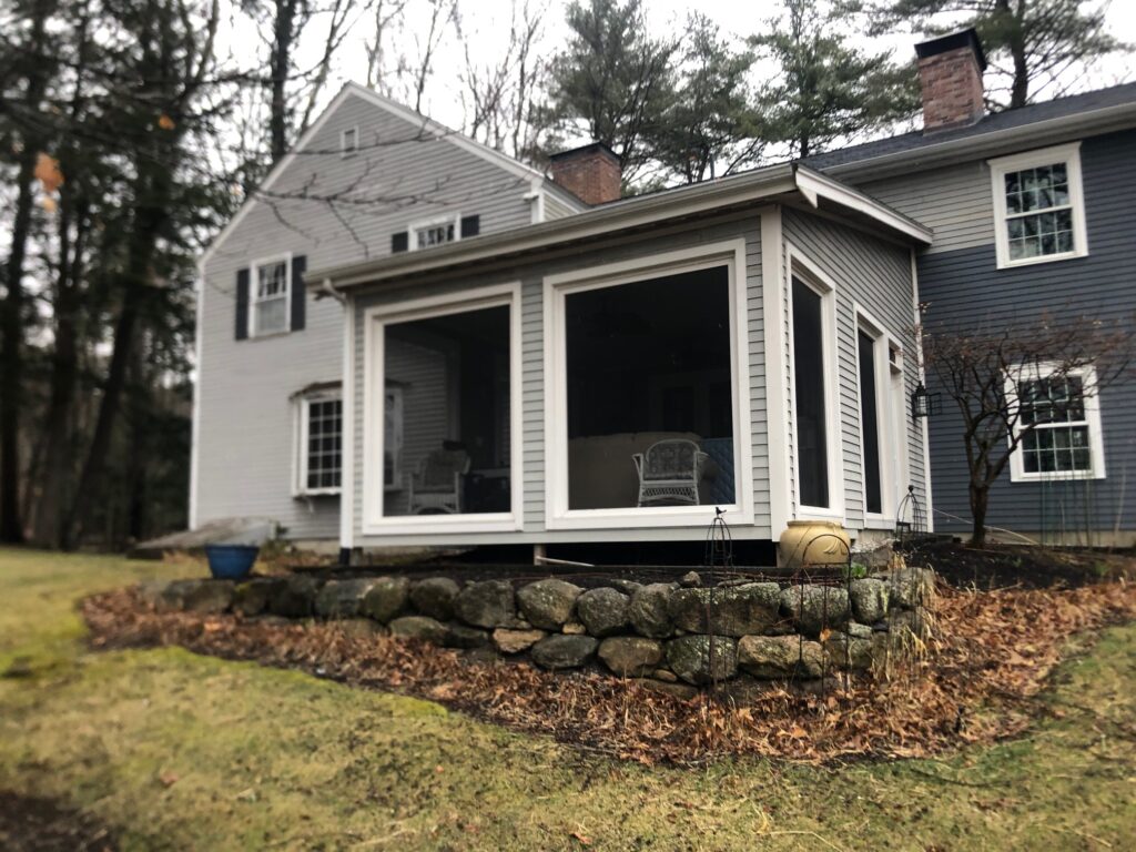 Spring Garden Maintenance in Bedford, NH.