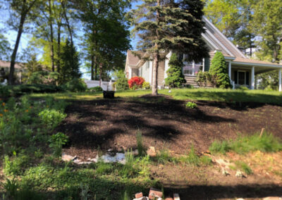 Garden Installation and Design in Littleton, MA.