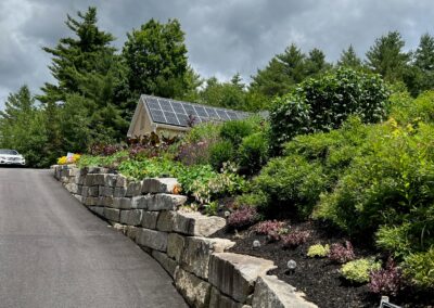 The upper gardens were started in 2019, and the Rock Garden in May of 2024. These 2,500 square foot gardens are the talk of the neighborhood!