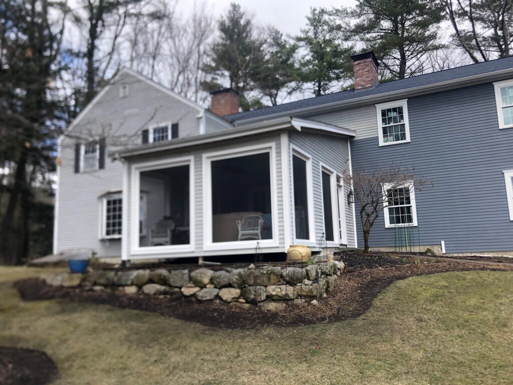 Spring Garden Maintenance in Bedford, NH.