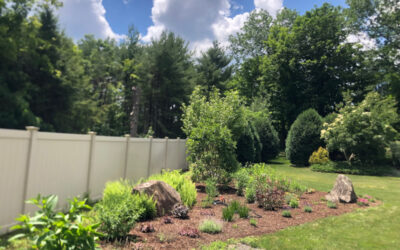 Garden Installation in Merrimack, NH Progress Report