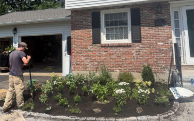 Foundation Garden Installation in Nashua, NH