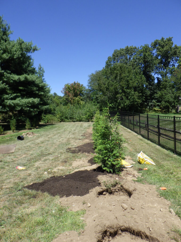 Garden design in Groton, MA.