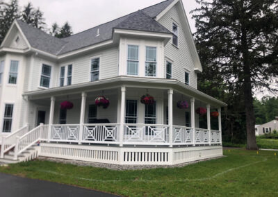 Historic Gardens in Pepperell, MA by Greenleaf's Garden Design Before