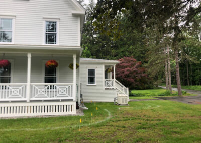 Historic Gardens in Pepperell, MA by Greenleaf's Garden Design Before
