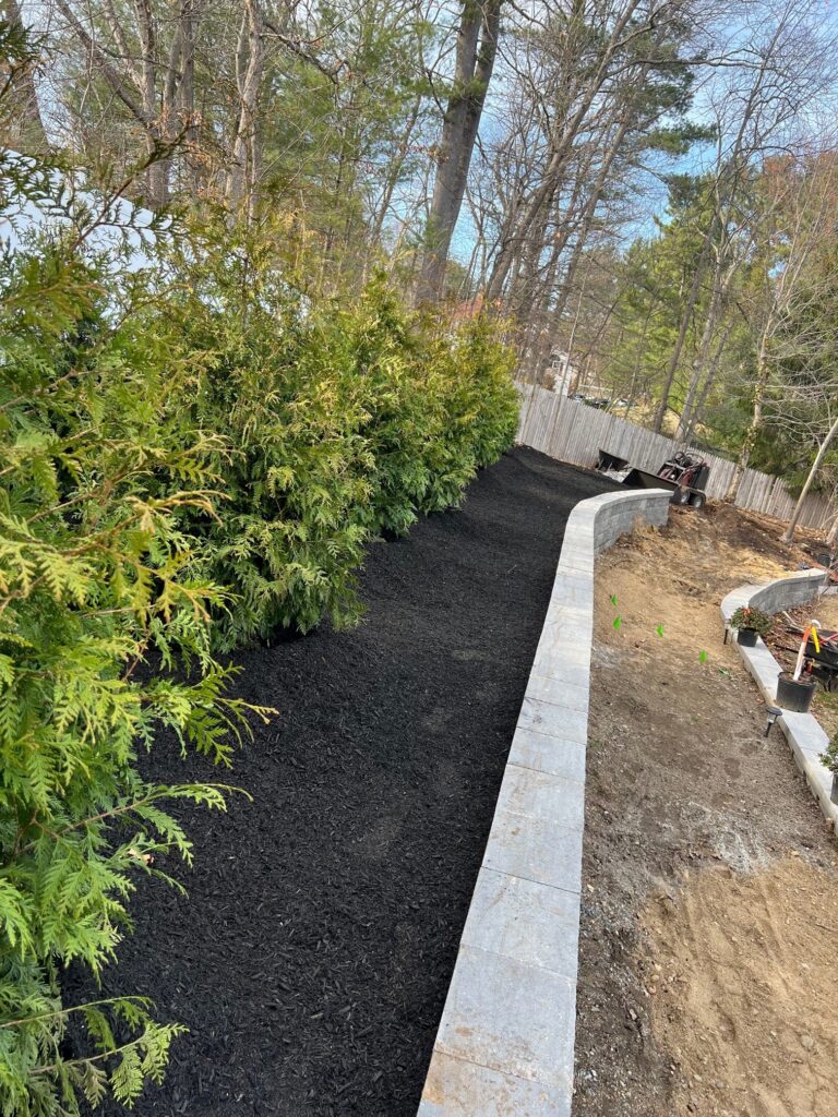 Garden Design and Shrub Installation in Wilmington, MA. After