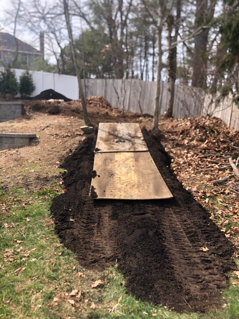 Garden Design and Shrub Installation in Wilmington, MA. During