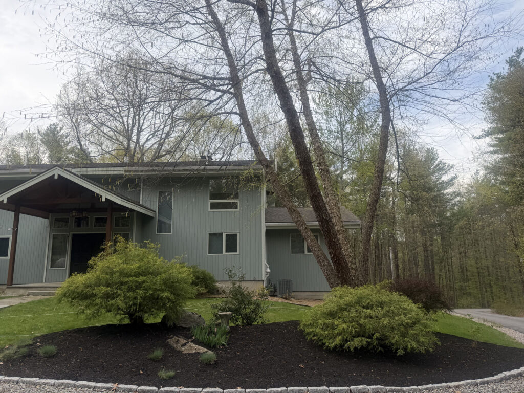 After Garden Design and Installation in Hollis, NH