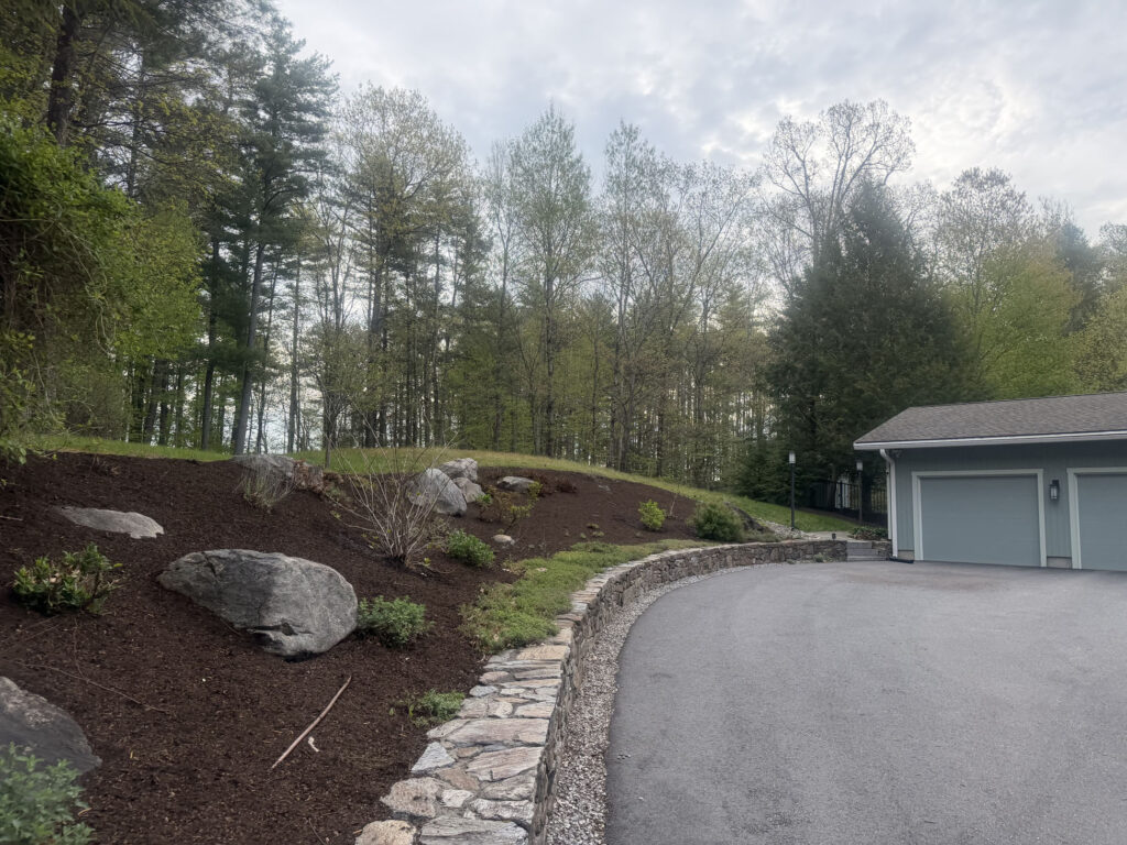After Garden Design and Installation in Hollis, NH