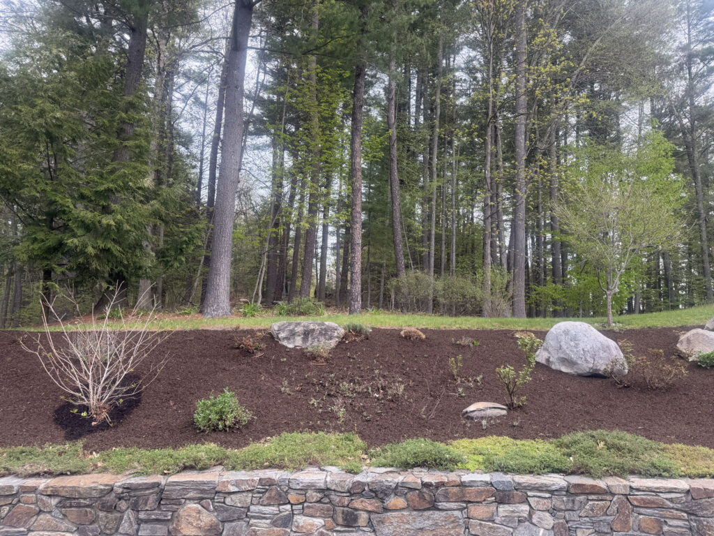 After Garden Design and Installation in Hollis, NH