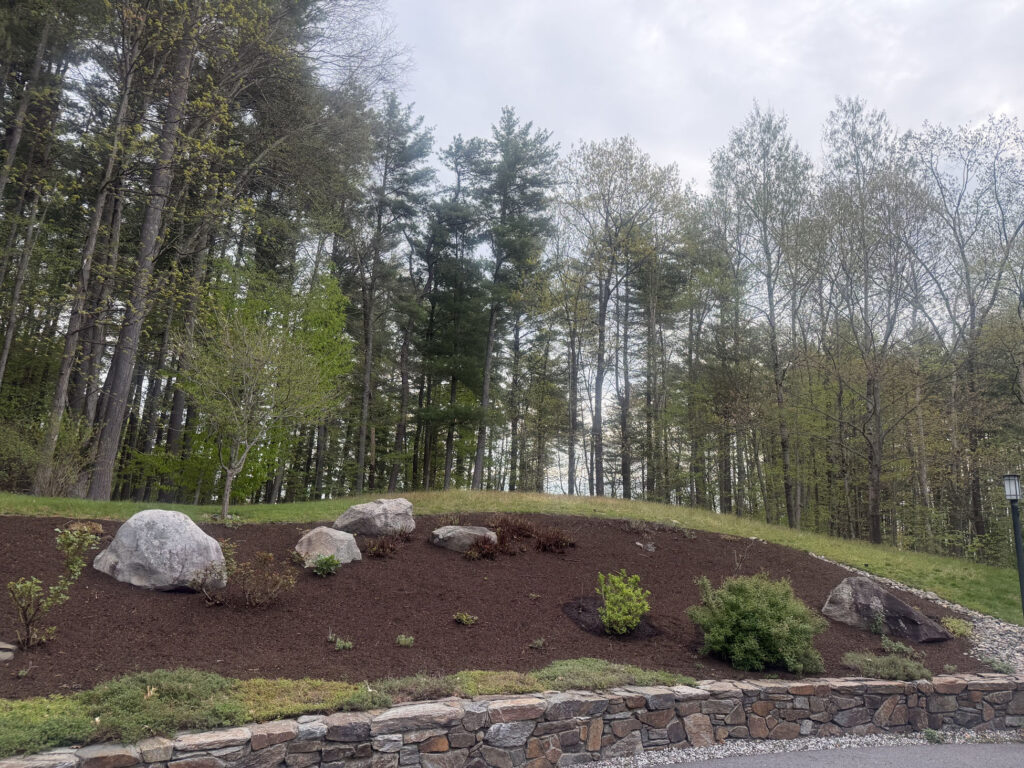 After Garden Design and Installation in Hollis, NH
