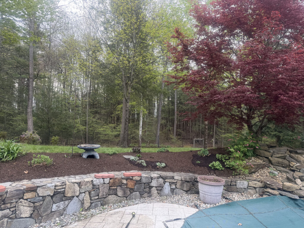 After Garden Design and Installation in Hollis, NH