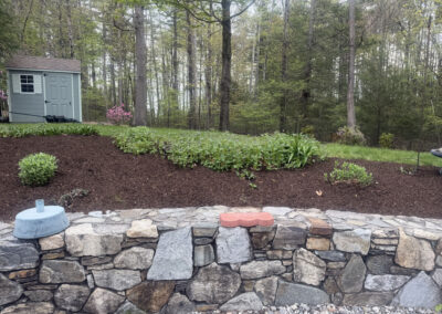 After Garden Design and Installation in Hollis, NH