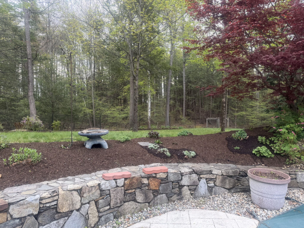 After Garden Design and Installation in Hollis, NH