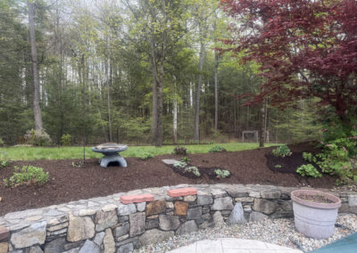 After Garden Design and Installation in Hollis, NH