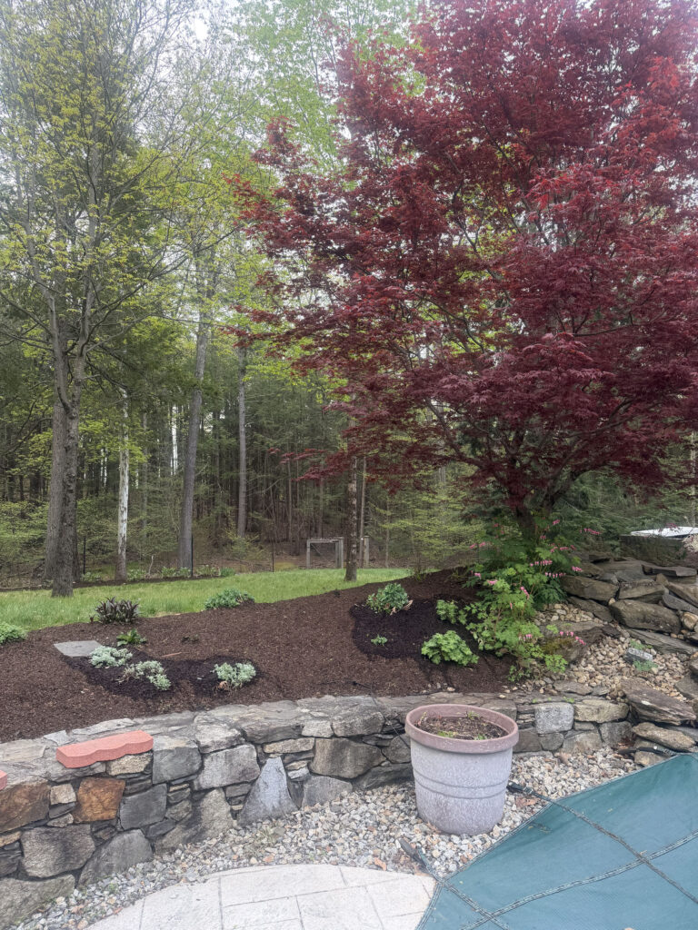 After Garden Design and Installation in Hollis, NH
