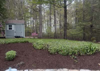 After Garden Design and Installation in Hollis, NH