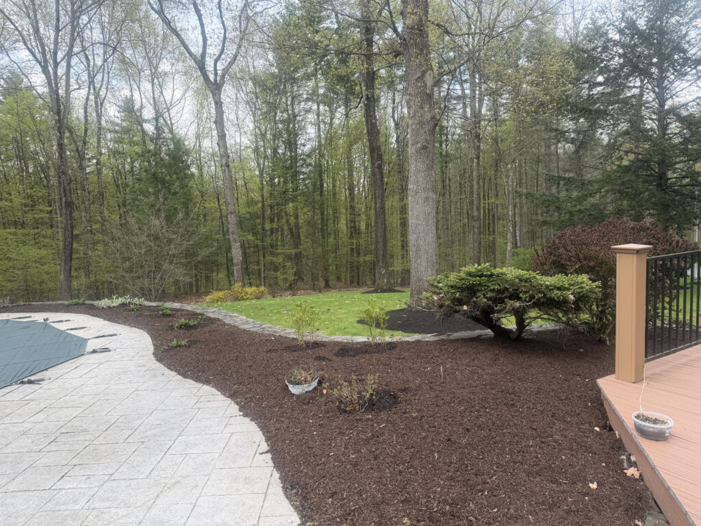 After Garden Design and Installation in Hollis, NH
